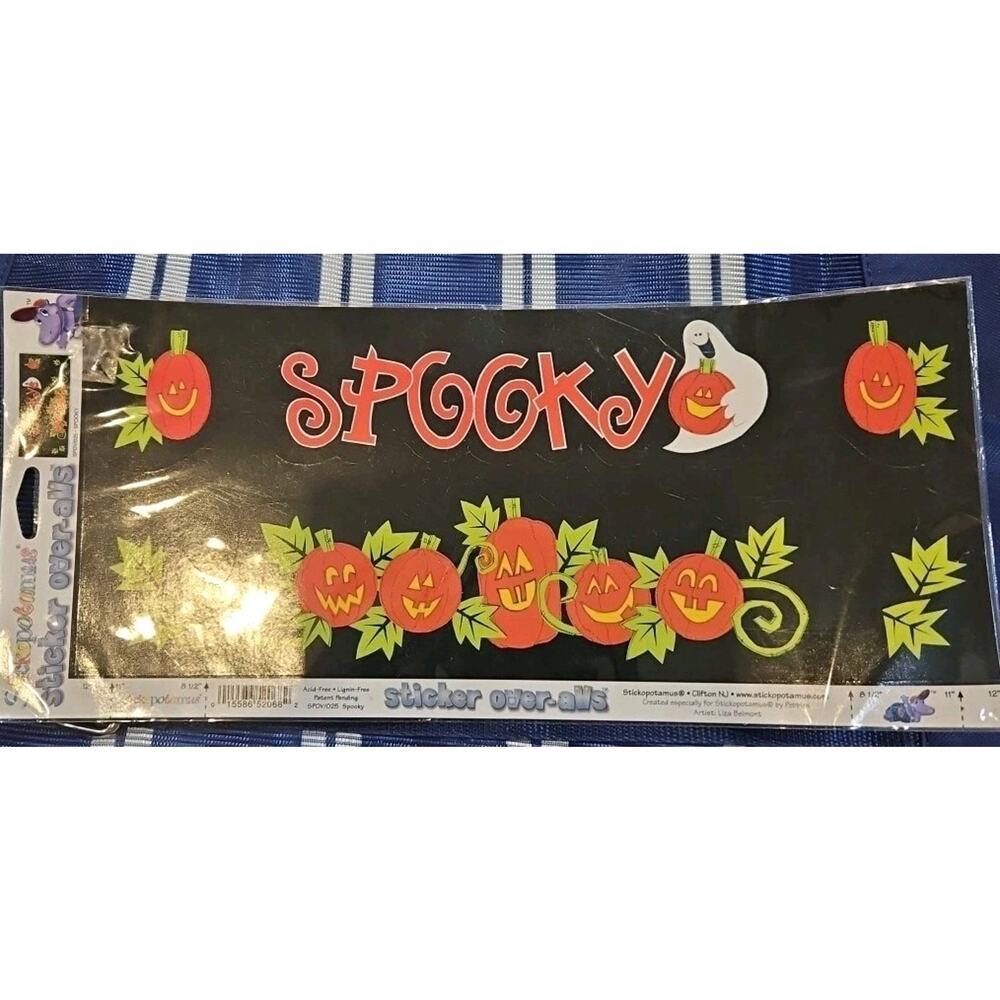 Spooky Sticker Sheet
